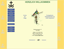Tablet Screenshot of evang-hetzendorf.at